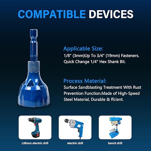 Deburring External Chamfer Tool with Tungsten Carbide Blade