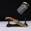 FANTASY ANIMAIL HEAD Pommel Fixed Blade MEDIEVAL DAGGER Collectible