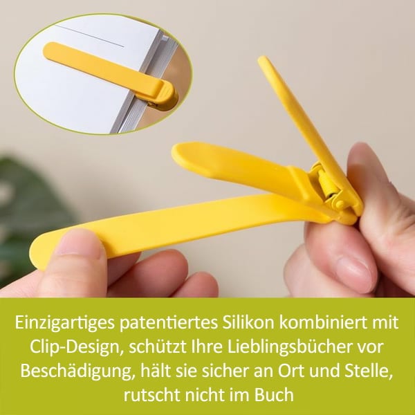 🔥Letzter Tag 49 % Rabatt📑Automatisches Lesezeichen, intelligente Lesezeichen aus Silikon