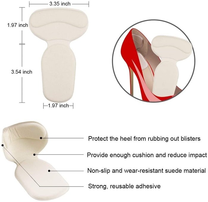 (🌲Early Christmas Sale- SAVE 48% OFF)Comfortable Heels Cushioning Pads - Buy 3 Get 2 Free