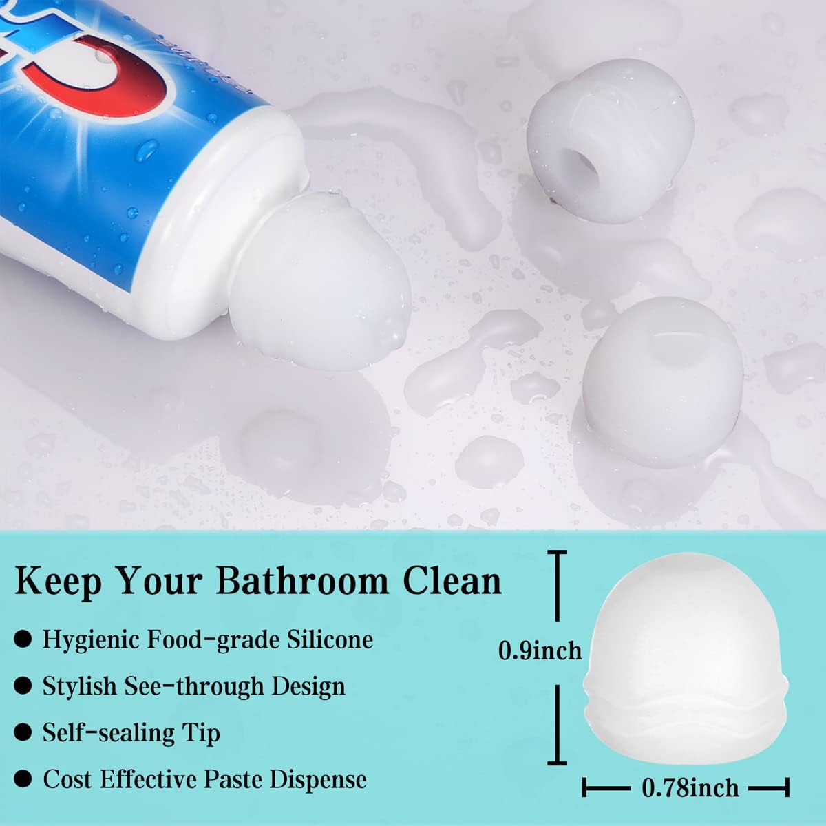 Self-Closing Toothpaste Caps