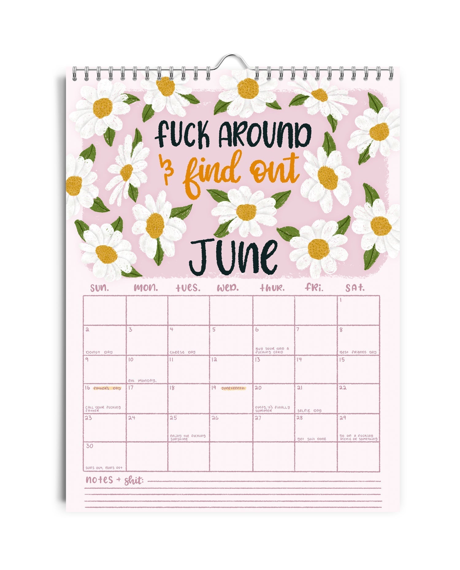 (🎄EARLY CHRISTMAS SALE - 50% OFF) 🎁HERE WE FUCKING GO AGAIN 2024 CALENDAR - 🚚Buy 2 Get Free Shipping