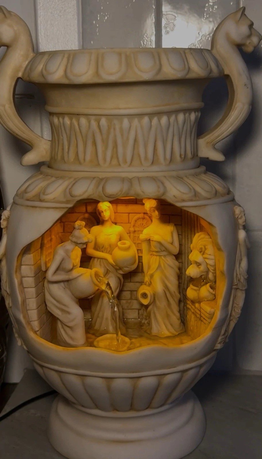 🔥Last Day 49% OFF - Indoor Neoclassical Vase Fountain Home Decor - Aegean Accents New(✨Same as in the video)