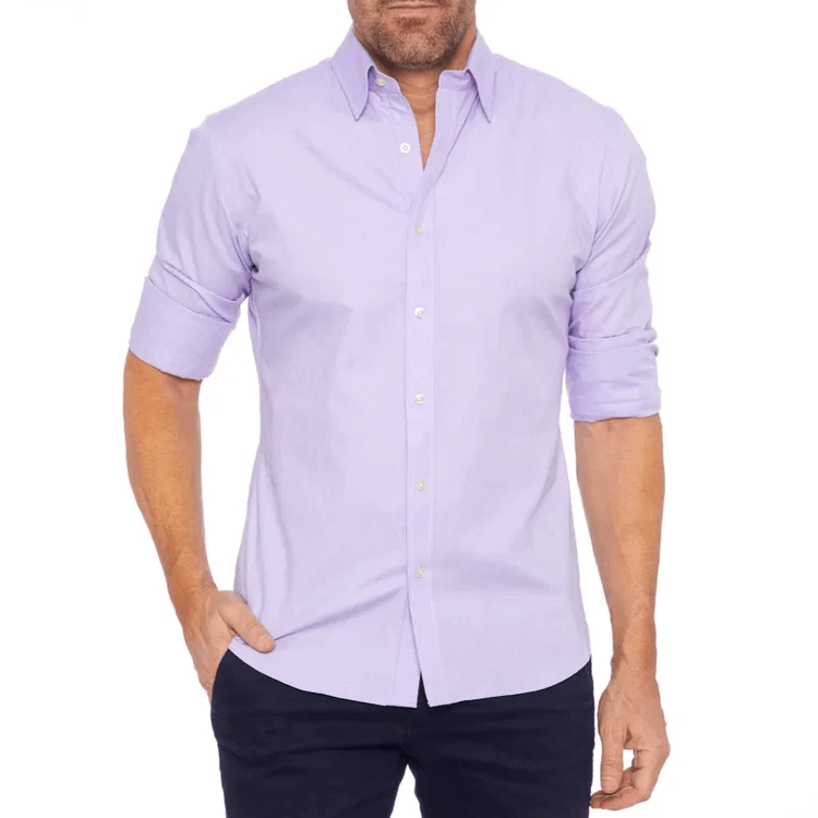 🔥Hot Sale🔥Oxford Stretch Zip Shirt