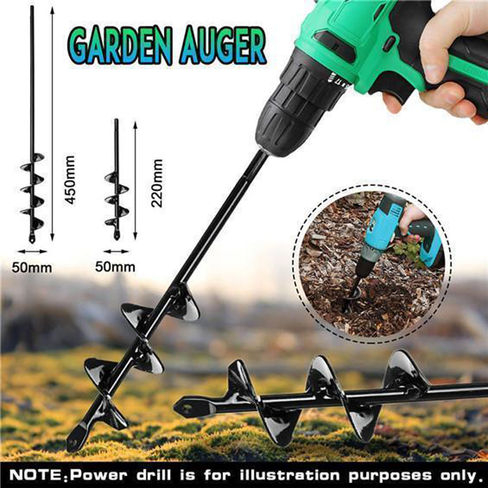 (New Year Sale- Save 50% OFF) Garden Drill Twist Drill- Buy 2 Free Shipping