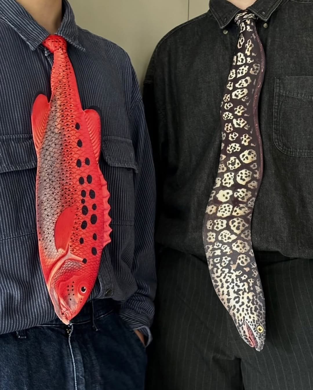 🎁Last Day Sale - 70% OFF🎉Animal Creative Tie🦊🦈👔