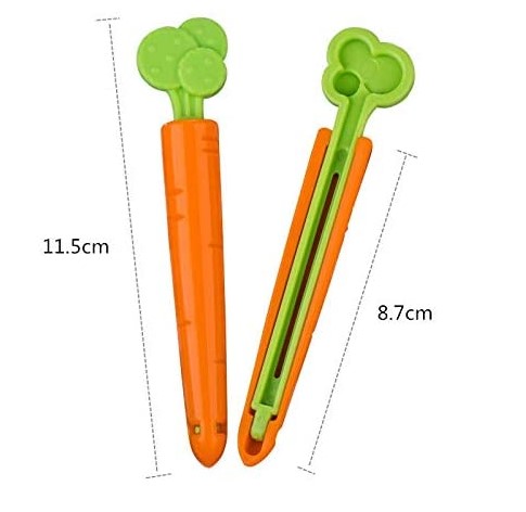 🌷Mother's Day Promotion 50% OFF🌷 - Carrot Sealing Clip(5 Pcs)