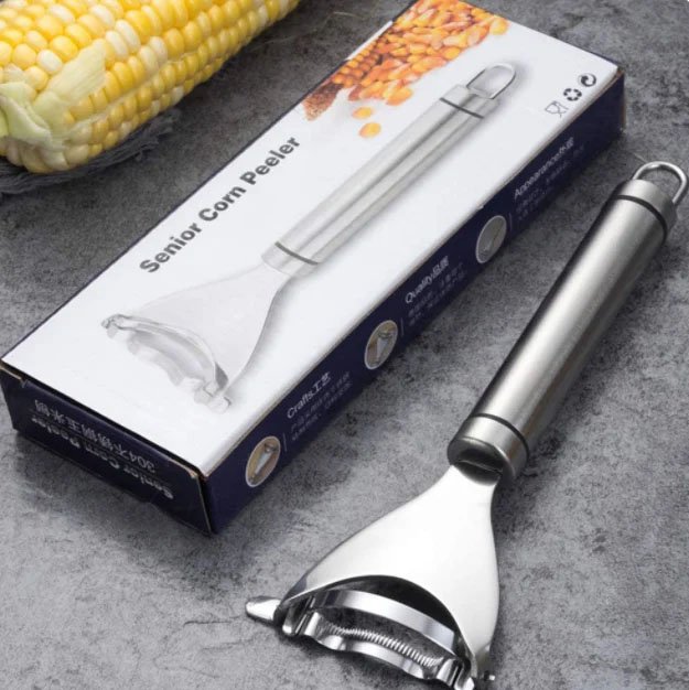 (🎄Early Christmas Sale - 48% OFF) Premium Stainless Steel Corn Peeler, Buy 3 Get 2 Free & Free Shipping🔥