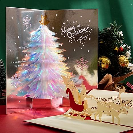 🎄Limited Time 50% OFF- 3D Christmas Handmade Cards