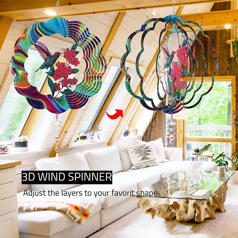 ⚡Clearance Sale 70% OFF丨Stainless Steel Wind Spinner