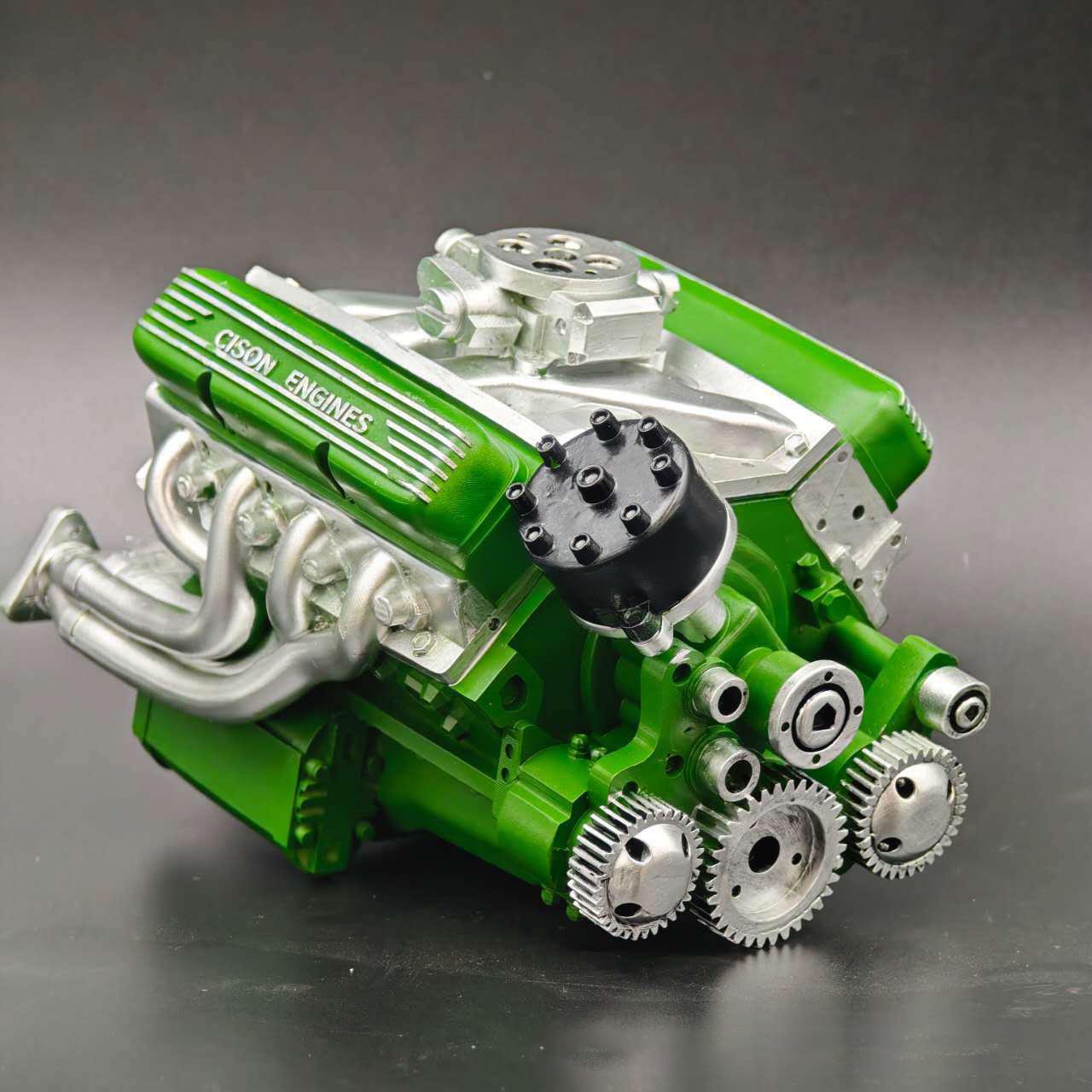 NEW Benzin OHV V8 Kleinblock-Motor Modellkits 4-Takt 44cc wassergek??hlt