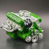 NEW Benzin OHV V8 Kleinblock-Motor Modellkits 4-Takt 44cc wassergek??hlt