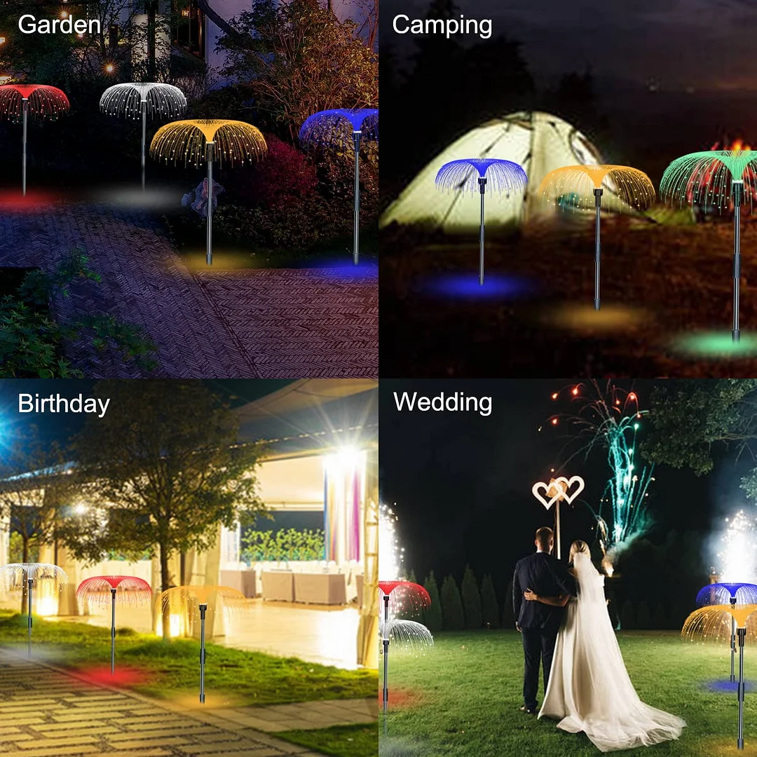 🔥Last Day Sale-50% OFF🎁Outdoor Waterproof Solar Garden Lights 7 Color