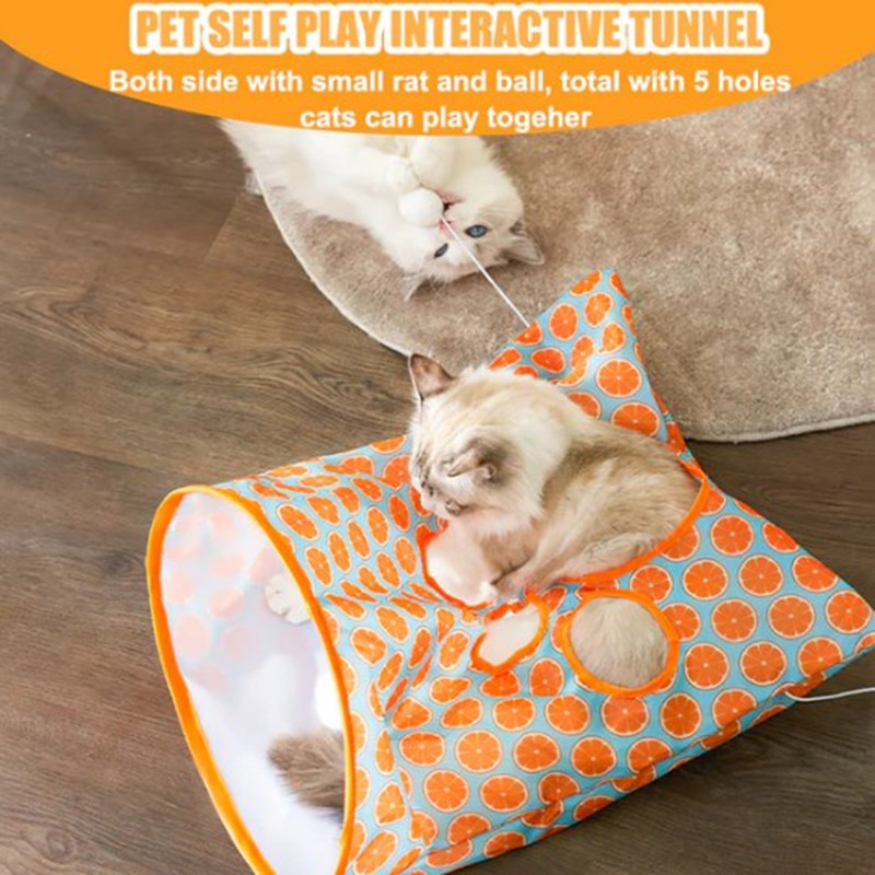 (🌲EARLY CHRISTMAS SALE - 50% OFF) 🎁Tunnel Bag For Cats, Buy 3 Get 2 Free & Free Shipping NOW!