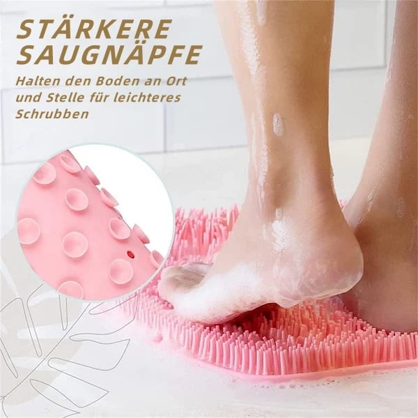 🔥Letzter Tag 49 % RABATT🎁Fuß- und Rückenschrubber für die Dusche, Massagepad