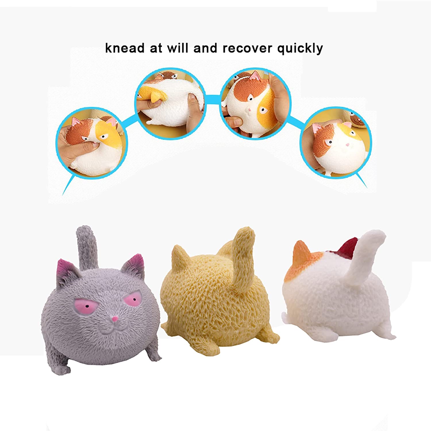 🔥Hot Sale - SAVE 50% OFF - Funny Cute Cat-Shaped Ball(BUY 3 GET 1 FREE NOW)