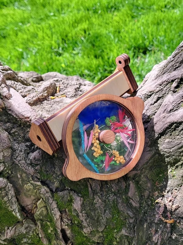 💥 Summer Hot Sale 💥 -- 49% OFF 🎁 The Best Gift——Natural Wood Kaleidoscope