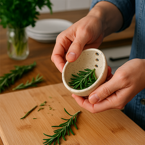 Pottery Herb Stripper(𝐉𝐨𝐧 𝐇𝐚𝐦𝐛𝐥𝐢𝐧 𝐇𝐚𝐧𝐝𝐦𝐚𝐝𝐞®) - BUY 3 GET 20% OFF&FREE SHIPPING