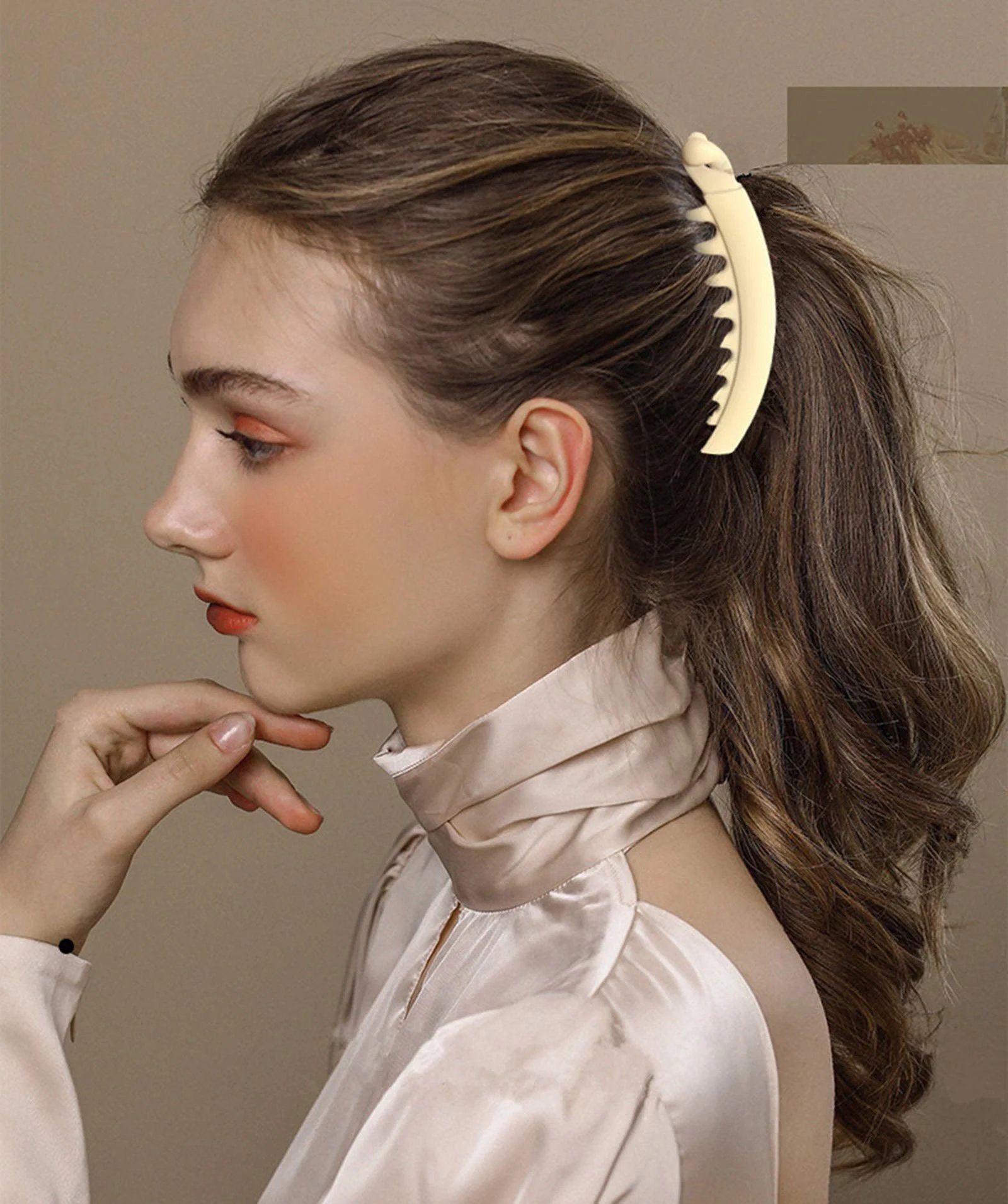 🔥Last Day Sale - 50% OFF🎁 Ponytail Anti-Slip Hair Clip