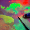🔥2025 Hot Sale✨🎨12 Colors Fluorescent Watercolor Paint