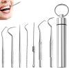 (🎁Early Mother's Day Hot Sale - SAVE 48% OFF) Stainless Steel Toothpick Set 7pcs(🔥BUY 2 GET 2 FREE)
