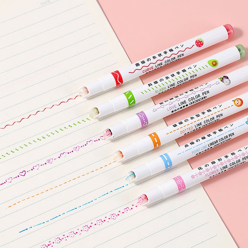 (🎄Christmas Promotion--48%OFF)Curve Highlighter Pen(👍Buy 2 sets Free shipping)