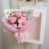 (🎁Best Mother's Day gift)Creative Roses hand woven wool bouquet