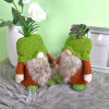 Christmas Green Simulated Elf Succulent No Face Doll
