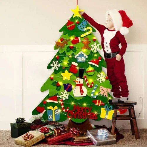 🔥Last Day Promotion 48% OFF-🎁-Kids DIY Felt Christmas Tree