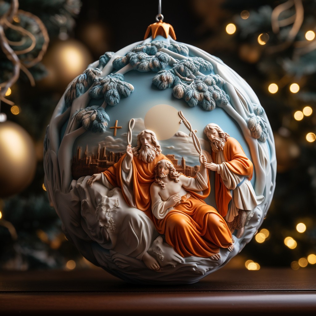 (🌲Early Christmas Sale- 50% OFF) Nativity Christmas ornament