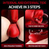 Rose Mucher Lip Biting & Swing Clitoral G Spot Vibrator for Women