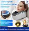 🔥🎁Christmas promotion-Memory foam U-shaped storage travel pillow