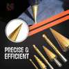 ⏰Last Day 50% OFF💥 - 6 PCS HSS Titanium Coated Drill Bit Set