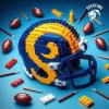 🏈 Football Fan Building Block Helmet