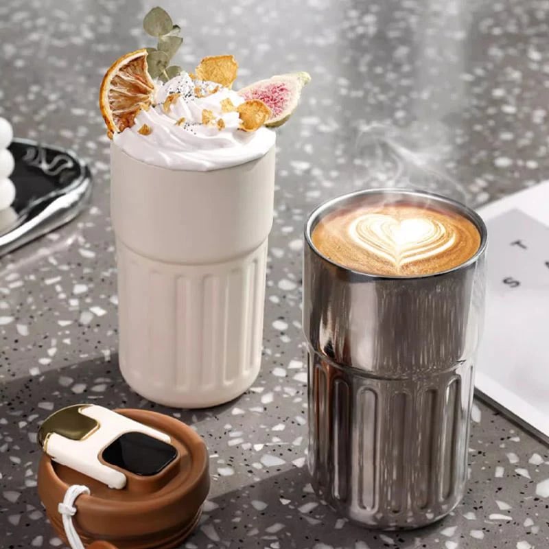 🔥Last Day 50% OFF🔥 - Coffee Thermos With Temperature Display