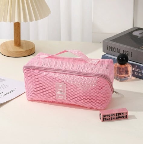 🔥Last Day Promotion 70% OFF🔥Large Mesh Makeup Bag