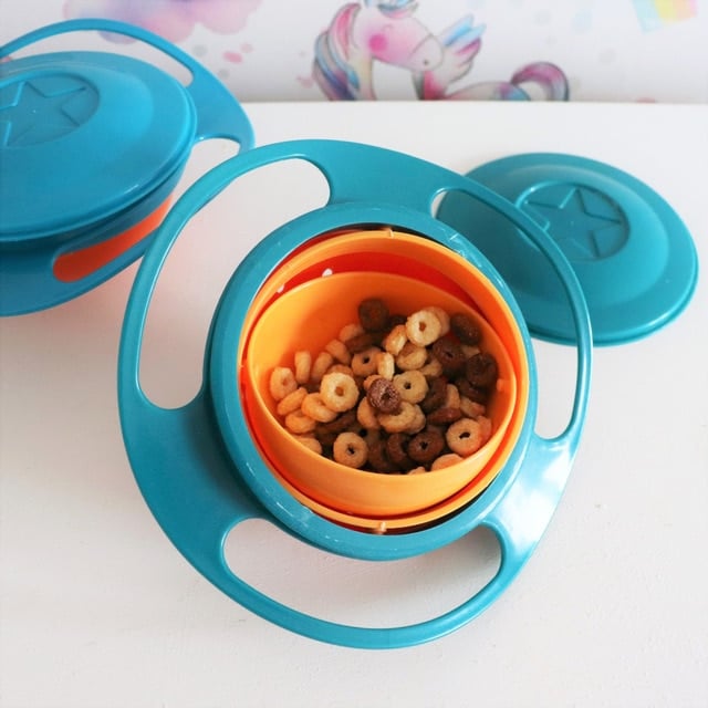 (🌲Christmas Big Sale-50% OFF)360° Rotate Spill-Proof Bowl