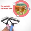 Last Day Promotion 48% OFF - Pet Grooming Dual Sided Comb