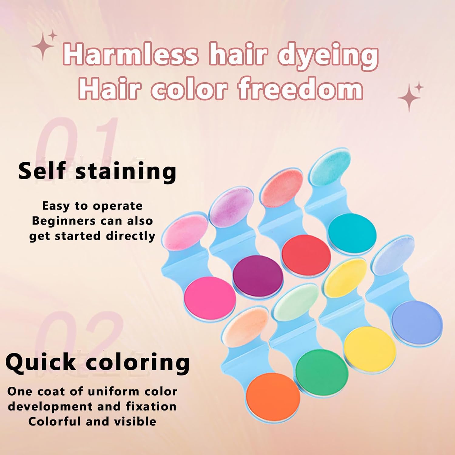 🔥4th of July Sale 50% OFF - Washable Disposable Hair Color Powder