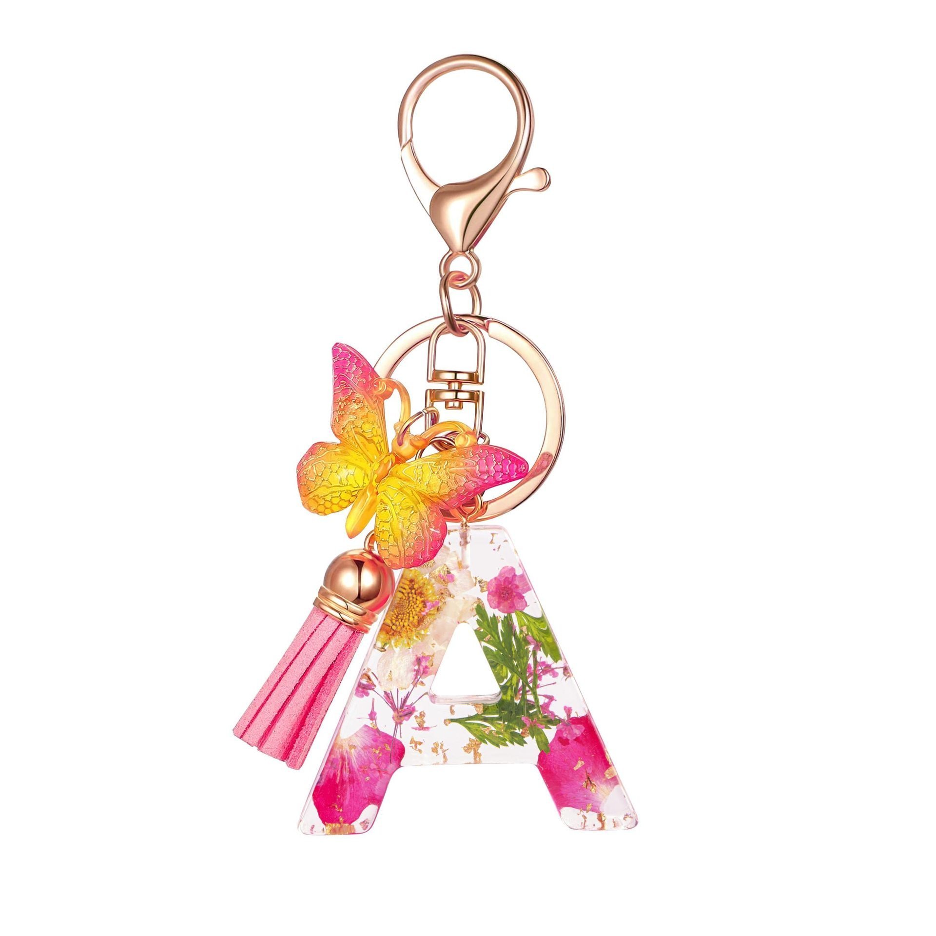 💥Special Offer - 🌼Initial Letter Keychains🦋