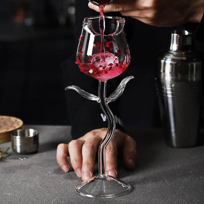 Love Blooms Cocktail Glass
