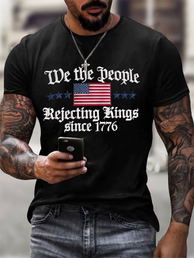Men's FDT Printed Casual T-Shirt