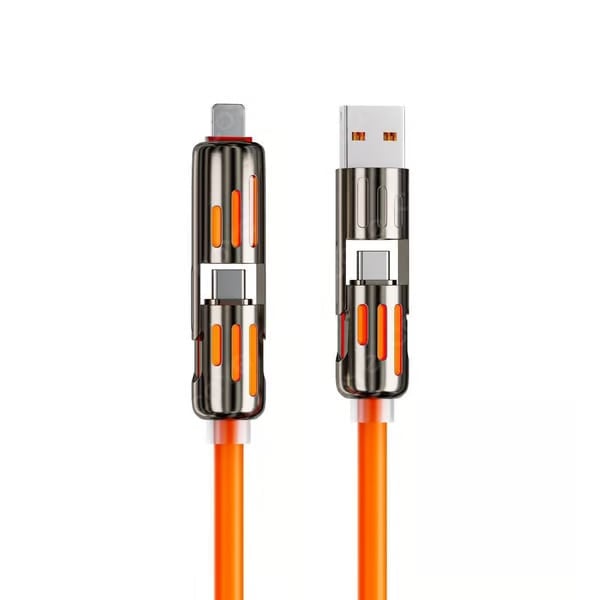 🔥Kaufen Sie 2 und erhalten Sie 1 gratis⚡4-in-1-USB-Ladekabel, Schnellladung MAX 60 W