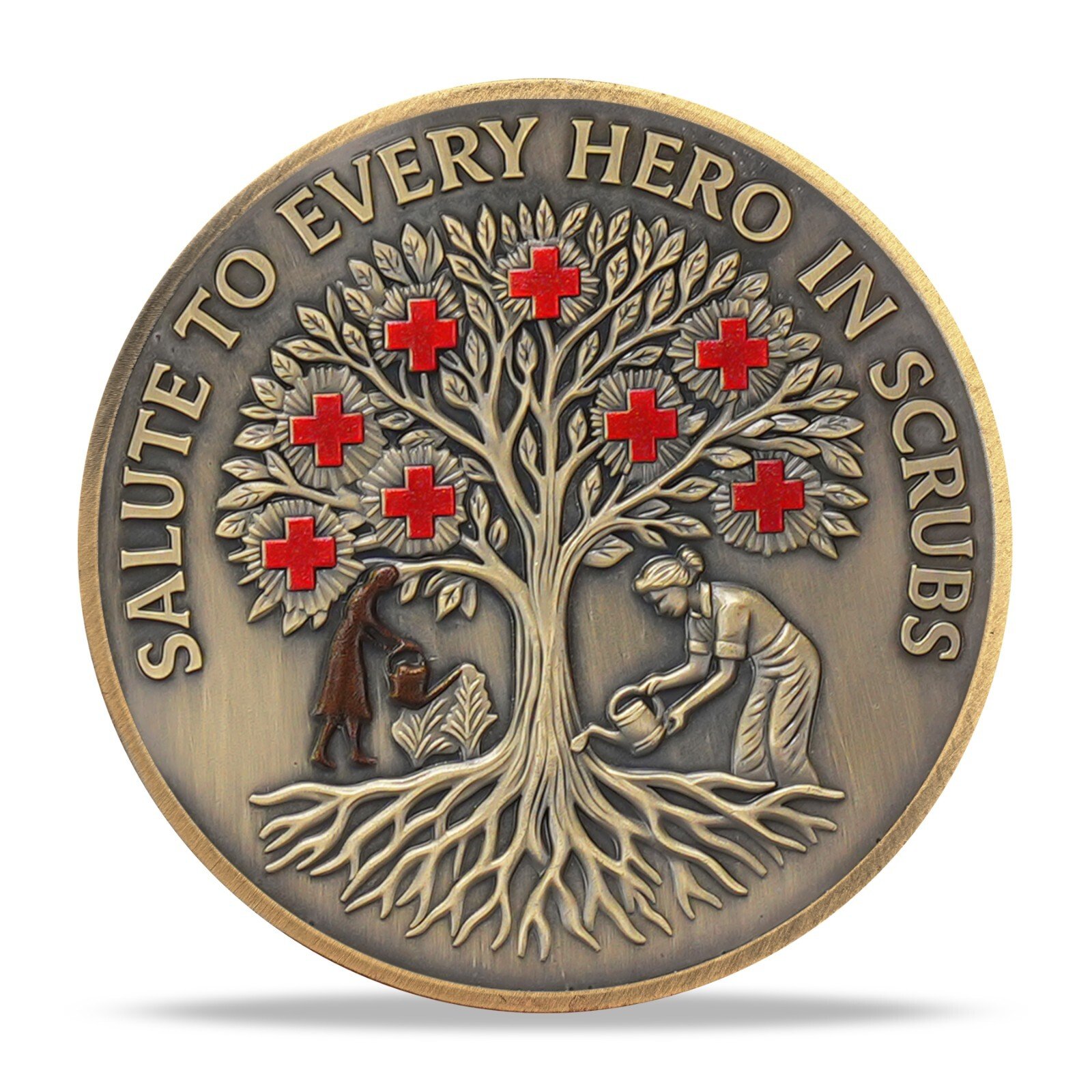 Tribute to Nurse & Medical Hero EMS Challenge Coin