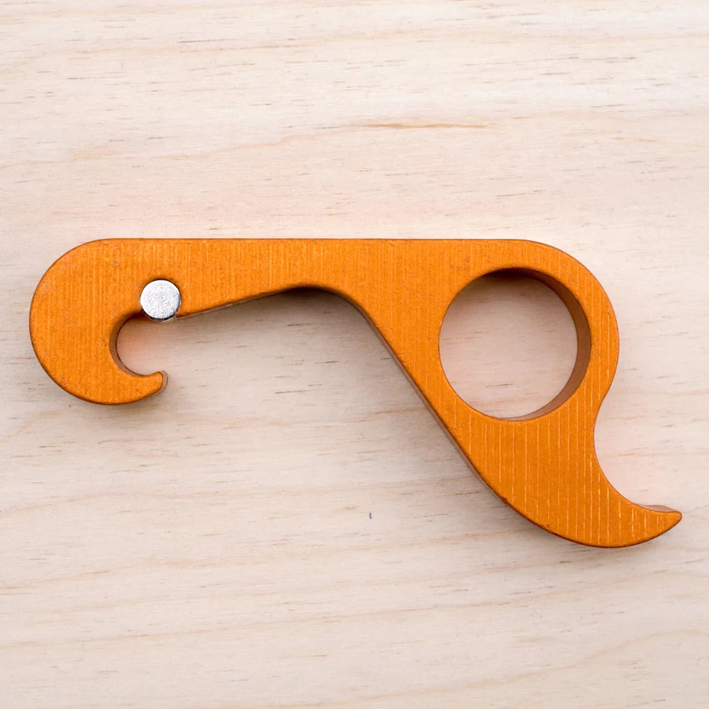 One-handed Bottle Opener