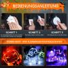 🎃2025 NEU Halloween👻Fensterleuchten mit Saugnapf