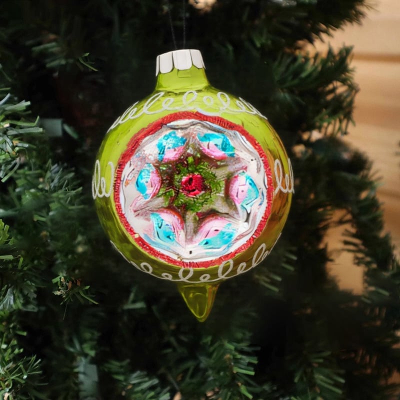 🎁TikTok Last Day Sale - 70% OFF🎅🏻🎄Vintage 1940s style Shiny Brite Christmas Ornaments🎁