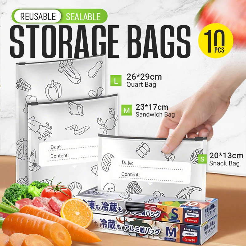 🍂TikTok Fall Sale — Last Day 70% OFF🎉Reusable Aluminum Foil Sealable Storage Bags🍗 Limited time offer! Buy 3 get 2 free🥦