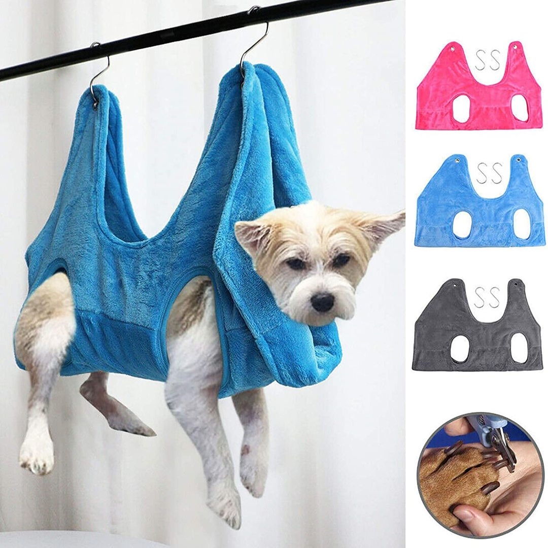 (Summer Flash Sale- 48% OFF) Pet Grooming Hammock- BUY 2 FREE SHIPPING