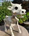 🐮💀Handmade Cow & Horse Skeleton Halloween Decorative Prop